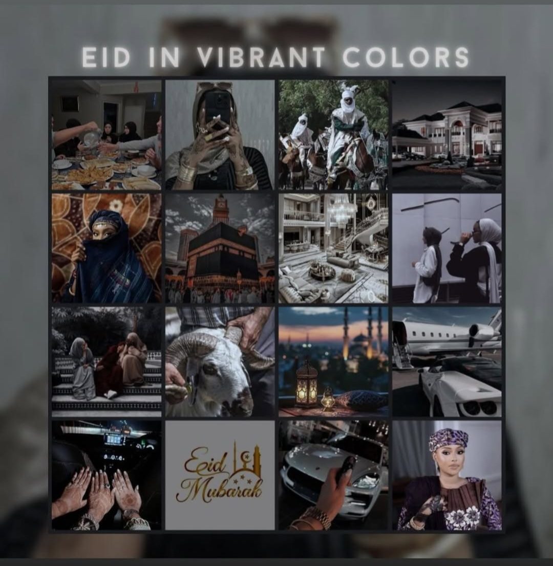 eid in vibrant colors